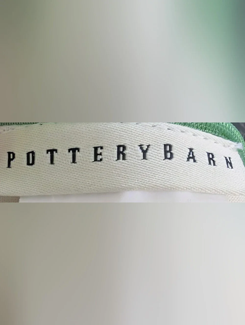 Pottery Barn • Map of La Martinique Virgin Islands Pillow Cover (One)